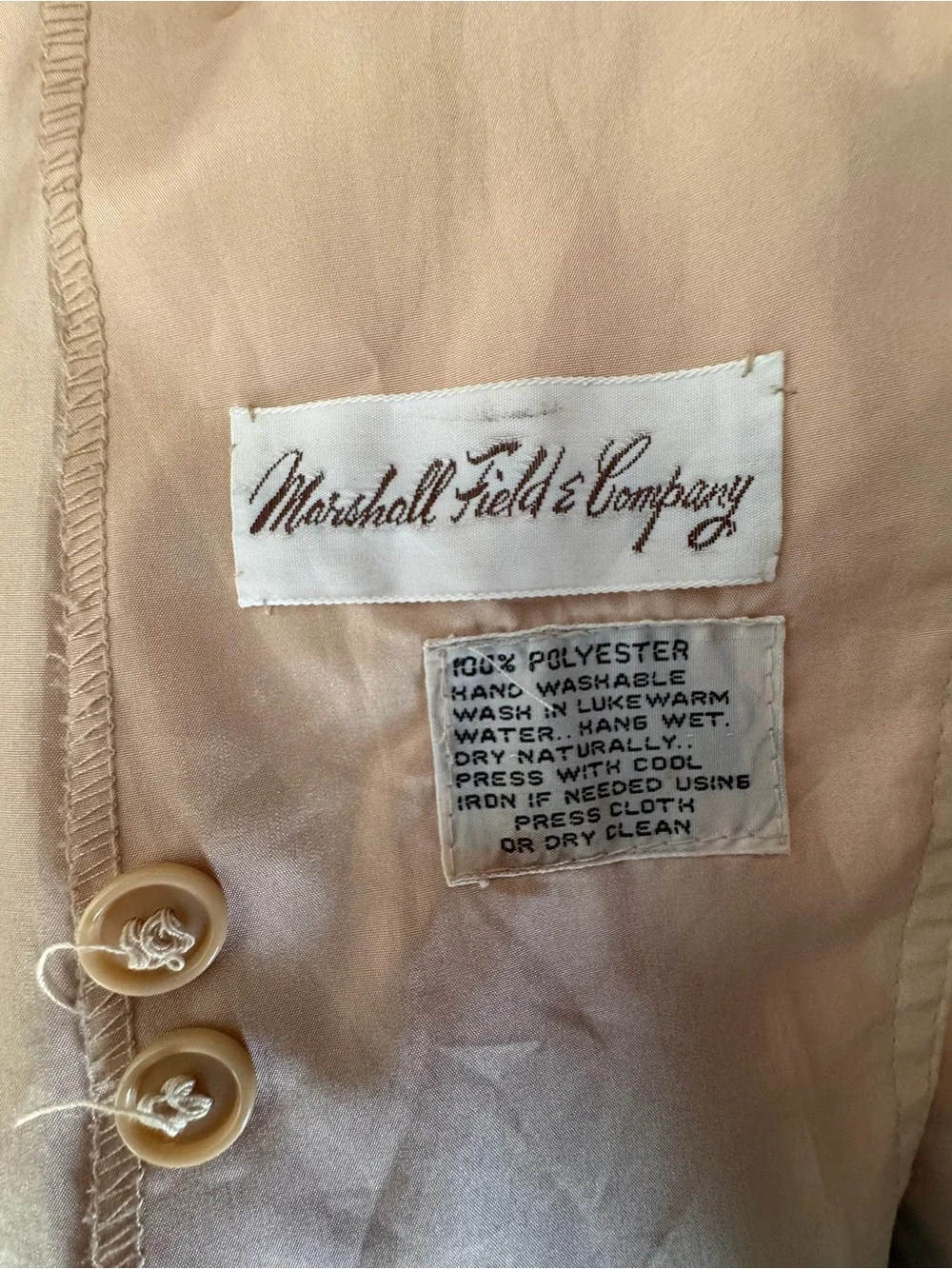 Carol Cohen Braefair Vintage 60’s 70’s Long Trench Coat Lightweight